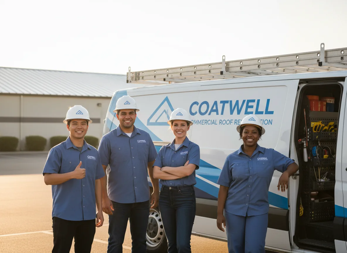 Commercial roof coating company in Solon, ME